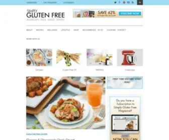 Simplygluten-Free.com(Simply Gluten Free) Screenshot