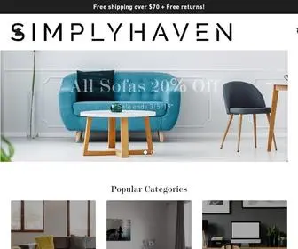 Simplyhaven.com(Simply Haven Decor) Screenshot