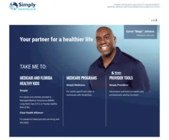 Simplyhealthcareplans.com(Simply Healthcare plans) Screenshot