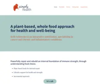 Simplyhealthllc.com(Eat Simply) Screenshot