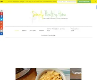 Simplyhealthyhome.com(Simplyhealthyhome) Screenshot