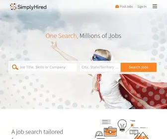 Simplyhired.com.au(Job Search Engine) Screenshot