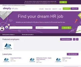 Simplyhrjobs.co.uk(HR Jobs) Screenshot