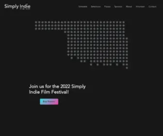 Simplyindiefilmfest.com(Simply Indie Film Festival) Screenshot