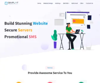 Simplyitsols.com(Bulk SMS Provider Jaipur) Screenshot