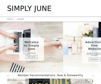 Simplyjune.org(Simply June) Screenshot