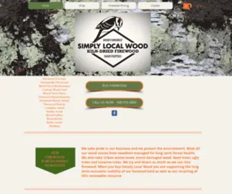 Simplylocalwood.com(Simply Local Wood Firewood Massachusetts Rhode Island) Screenshot