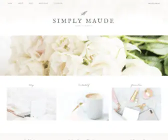 Simplymaude.com(Keep It Simple) Screenshot