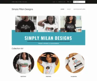 Simplymilandesigns.com(Simply Milan Designs) Screenshot