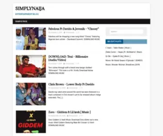 Simplynaija.com(Mp3 Download) Screenshot