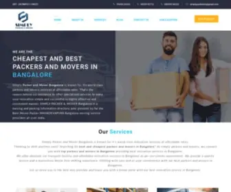 Simplypackersnmovers.com(Best Packers and Movers in Bangalore) Screenshot