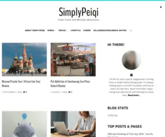 Simplypeiqi.com(Singapore Lifestyle Blogger) Screenshot