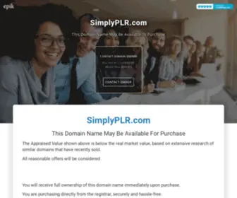 Simplyplr.com(Contact with domain owner) Screenshot