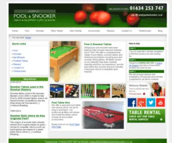 Simplypoolandsnooker.co.uk(Pool and Snooker Table Sales) Screenshot