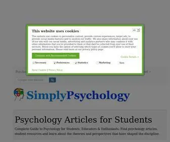 Simplypsychology.org(Simply Psychology) Screenshot