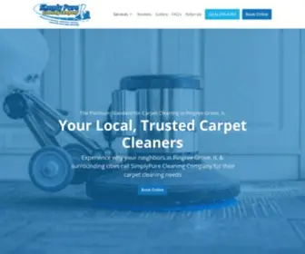 Simplypure.us(SimplyPure Cleaning Company) Screenshot