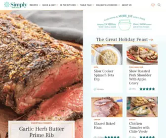 Simplyrecipes.com(Simply Recipes) Screenshot
