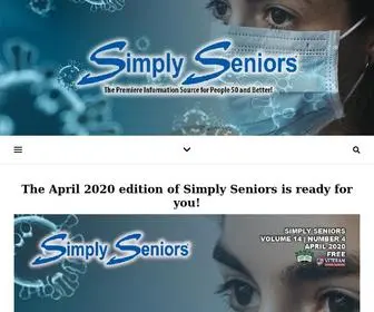 Simplyseniorsnews.com(The Premier Information Source for People 50 and Better) Screenshot