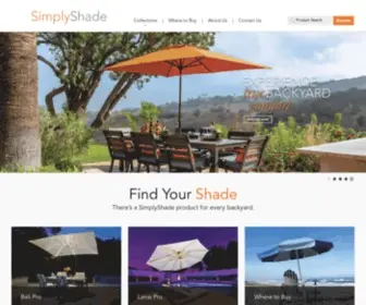 Simplyshade.com(Find Your Shade with SimplyShade) Screenshot