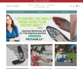 Simplyshoes.com(Buy Shoes Online) Screenshot