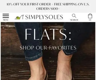 Simplysoles.com(SimplySoles Designer Footwear I 10% off today) Screenshot