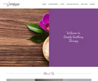 Simplysoothingtherapy.com(Simply Soothing Therapy) Screenshot