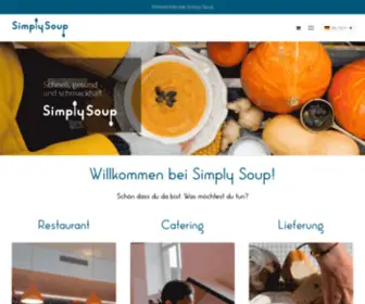 Simplysoup.ch(Eat healthy) Screenshot