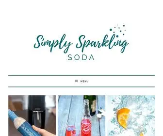 Simplysparklingsoda.com(Simply Sparkling Soda) Screenshot