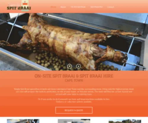 Simplyspitbraai.co.za(Spit Braai & Hire) Screenshot