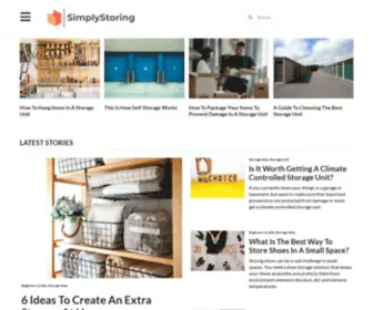 Simplystoring.com(SimplyStoring) Screenshot