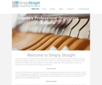 Simplystraightos.com(Simply Straight) Screenshot