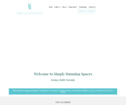 Simplystunningspaces.com(Simply Stunning Spaces) Screenshot