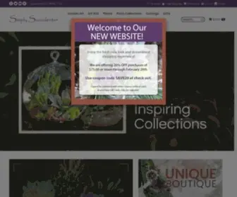 Simplysucculents.com(Simply Succulents®) Screenshot