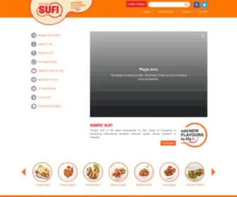 Simplysufi.com(Simply Sufi Frozen) Screenshot