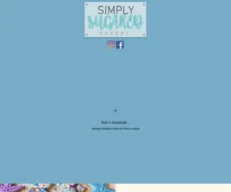Simplysugaredbakery.com(SimplySugaredBakery) Screenshot