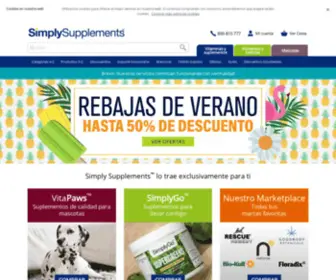 Simplysupplements.es(Simply supplements españa) Screenshot