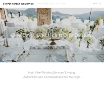 Simplysweet-Weddings.com(Simply Sweet Weddings) Screenshot