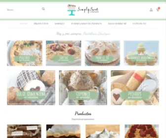 Simplysweetlapasteleria.com(La Pastelería) Screenshot