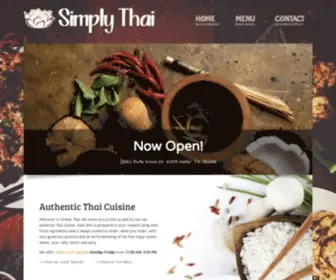 Simplythaikeller.com(Simplythaikeller) Screenshot