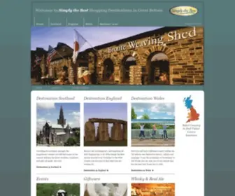 Simplythebestdestinations.co.uk(Simply the Best Visitor Centres in Great Britain) Screenshot