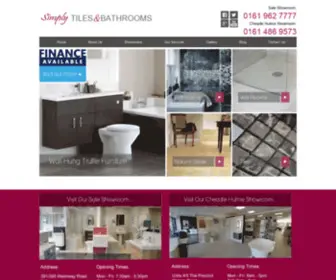 Simplytilesandbathrooms.co.uk(Simply Tiles & Bathrooms Ltd) Screenshot