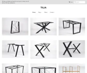 Simplytilia.com(Metal Table Bases for Granite) Screenshot