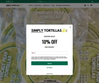 Simplytortillas.com(Simply Tortillas LLC) Screenshot