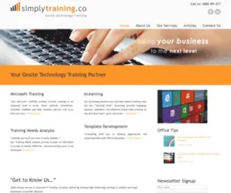 Simplytraining.co.nz(Simply Training co Ltd Invercargill) Screenshot
