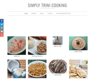 Simplytrinicooking.org(Simply Trini Cooking) Screenshot