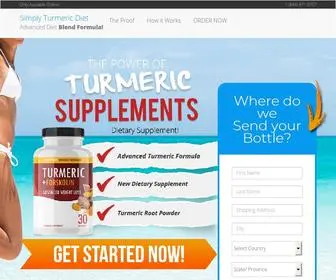 SimplyturmeriCDiet.com(Simply Turmeric Diet) Screenshot