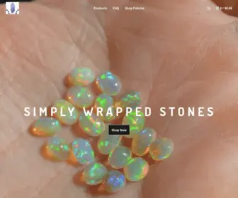 Simplywrappedstones.com(SimplyWrappedStones) Screenshot