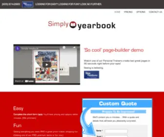 Simplyyearbook.com(Simply Yearbook) Screenshot