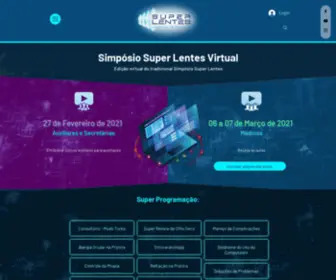 Simposiosuperlentes.com.br(Curso Lentes de Contato) Screenshot