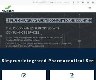 Simpruv.com(LIMS) Screenshot